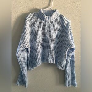 Women's Baby Blue Sweater Size Medium